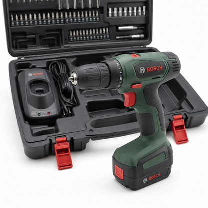 Bosch 84 Parça Çift Akülü Darbeli Matkap Seti
